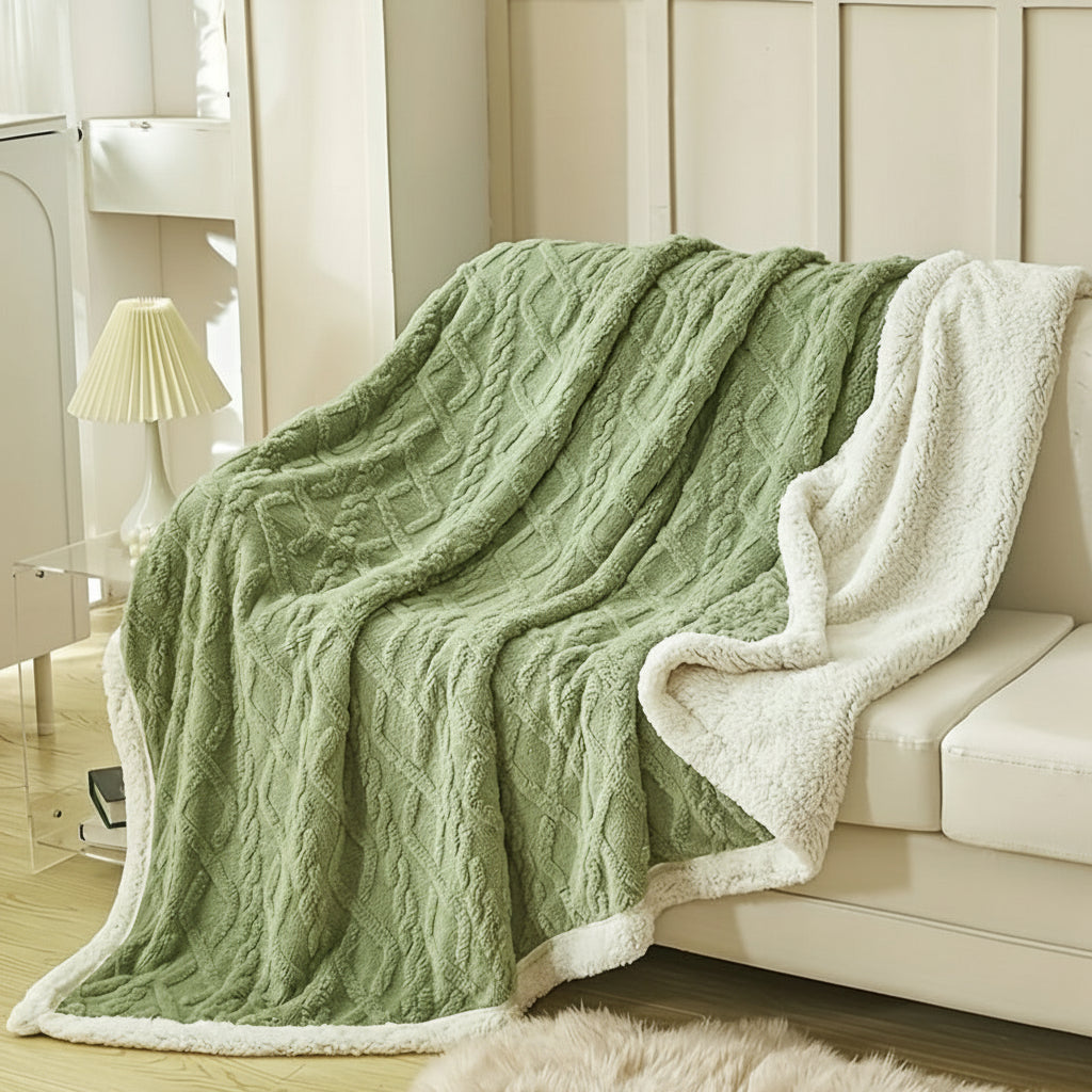 Sienna - Luxe lamswollen plaid