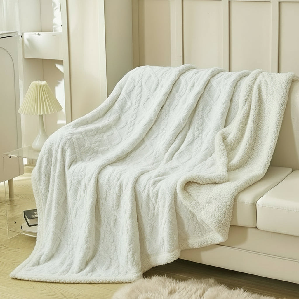 Sienna - Luxe lamswollen plaid