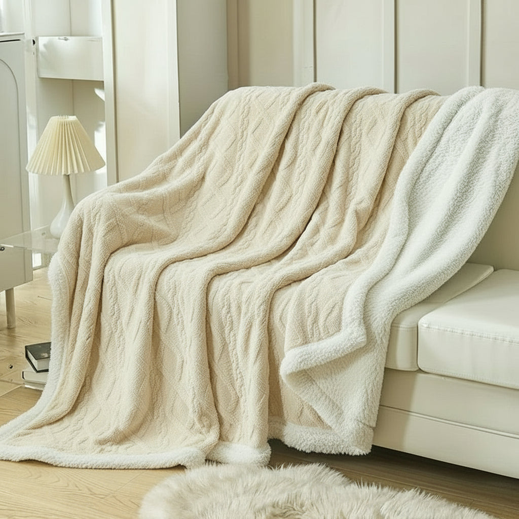 Sienna - Luxe lamswollen plaid