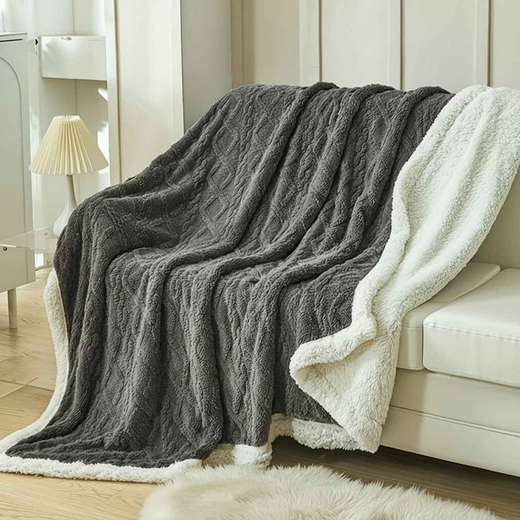 Sienna - Luxe lamswollen plaid