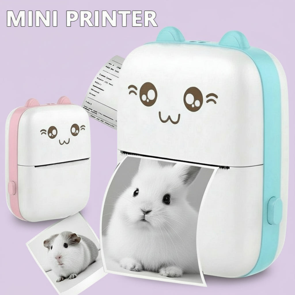Printzy - De schattige, mini, Bluetooth pocket printer