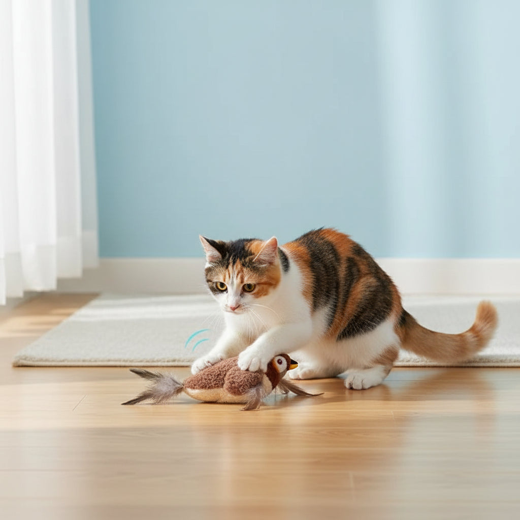 Tsjirp - Interactieve vogel voor katten