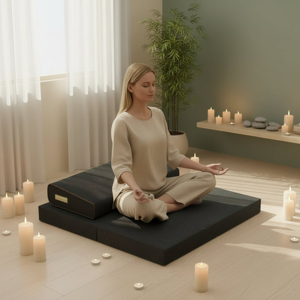 Zen - Zafu en Zabuton meditatiekussenset