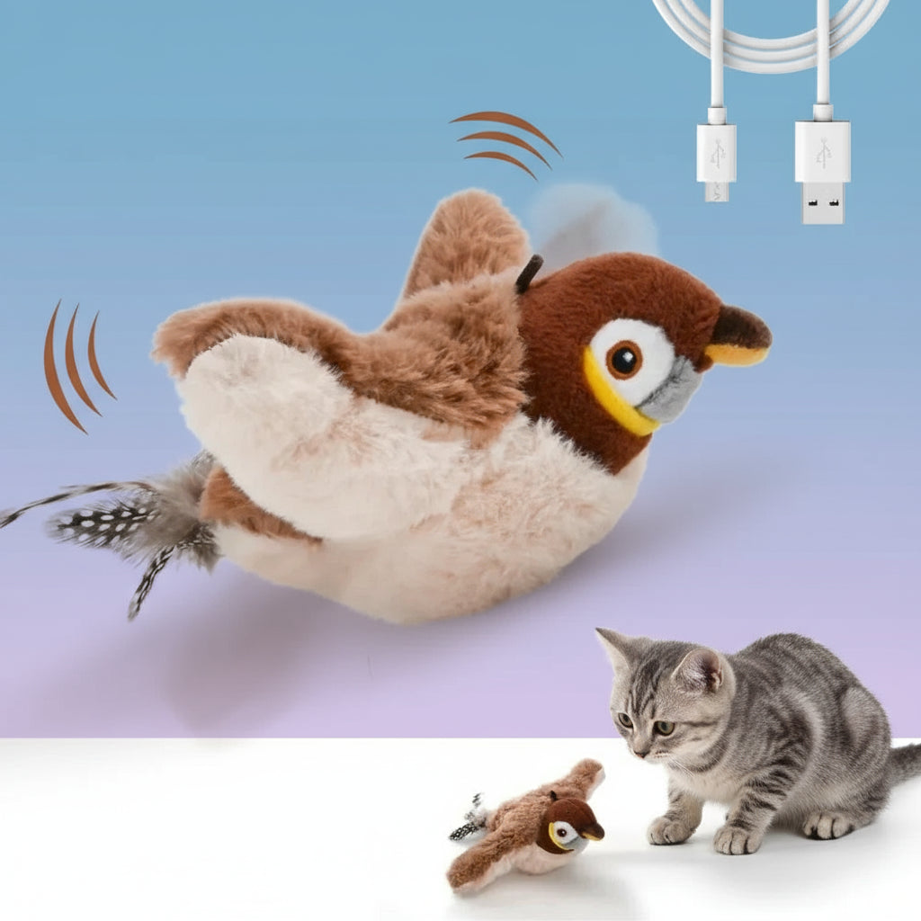 Tsjirp - Interactieve vogel voor katten