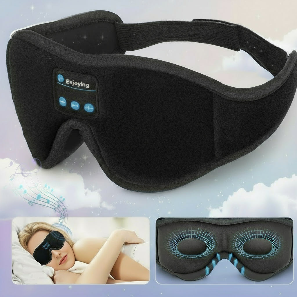 Sleepy - Slaapmasker met Bluetooth