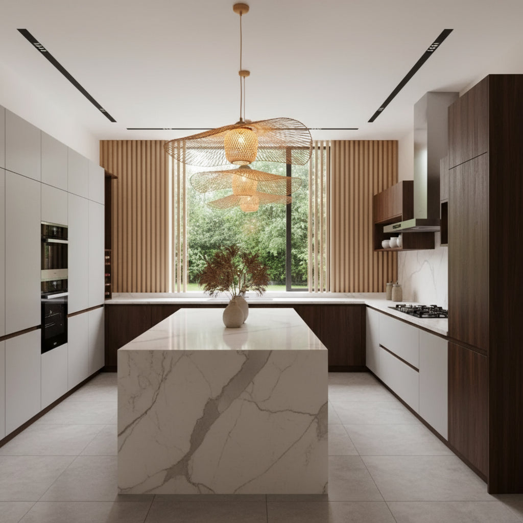 Menorca Bamboe Hanglamp - Duurzaam, kwaliteitsvol, handgemaakt, stijlvol