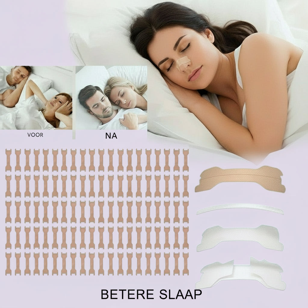 EasyAir - Anti-snurk neusstrips, beter ademen en slapen